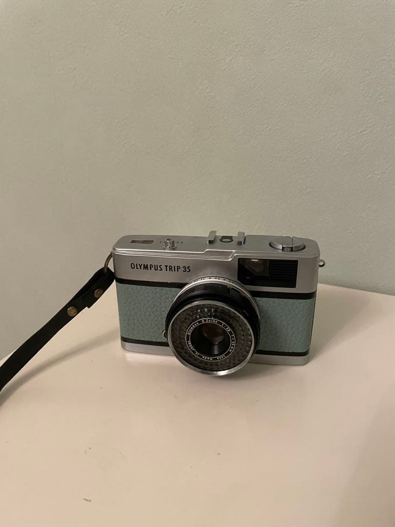 OLYMPUS TRIP 35 フィルムカメラ 水色