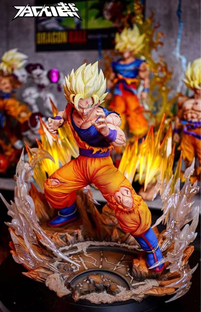 ドラゴンボール 孫悟空 ガレキ ガレージキット スタチューX③①⑤