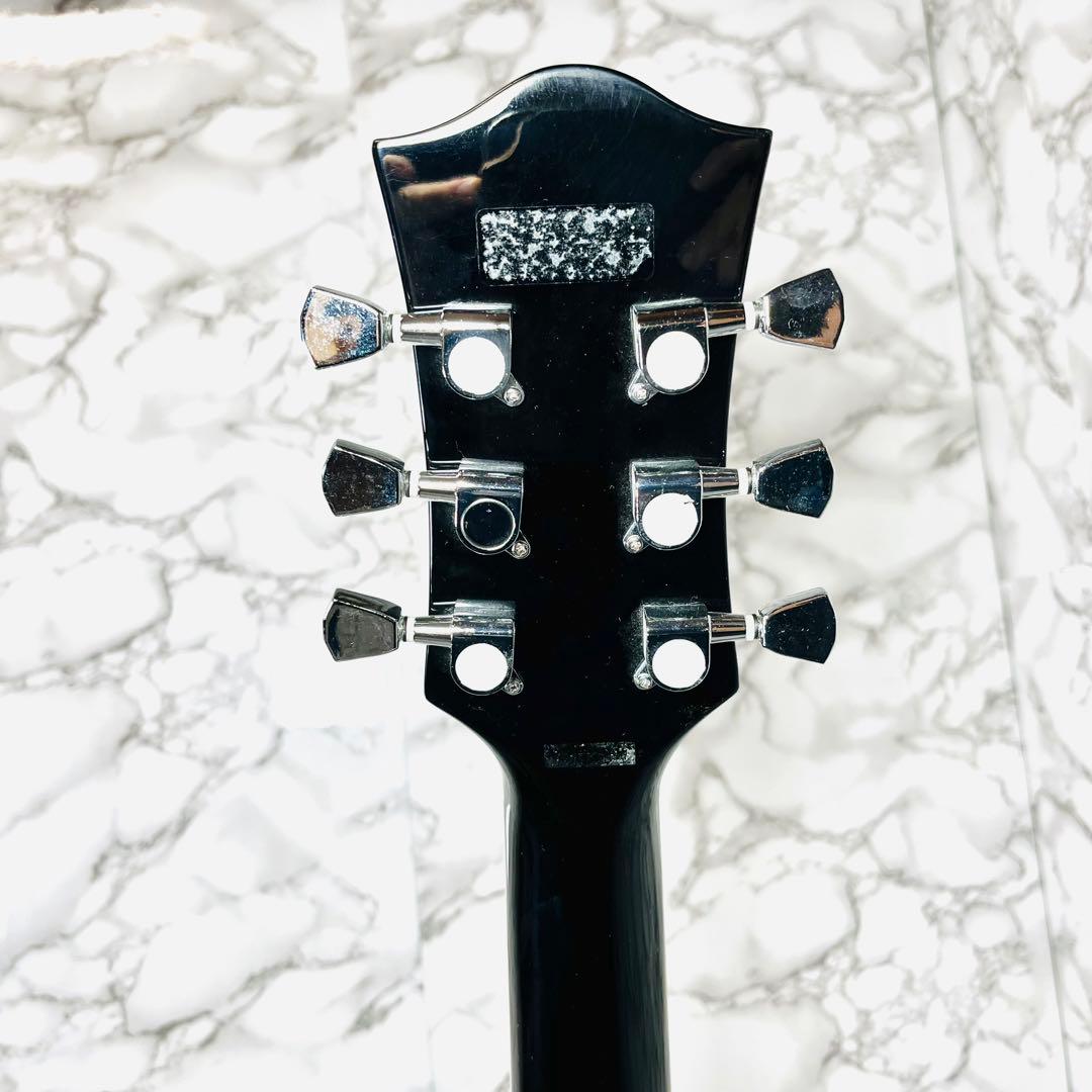 良品　Playtech レスポールタイプ　エレキギター フレイム メイプル