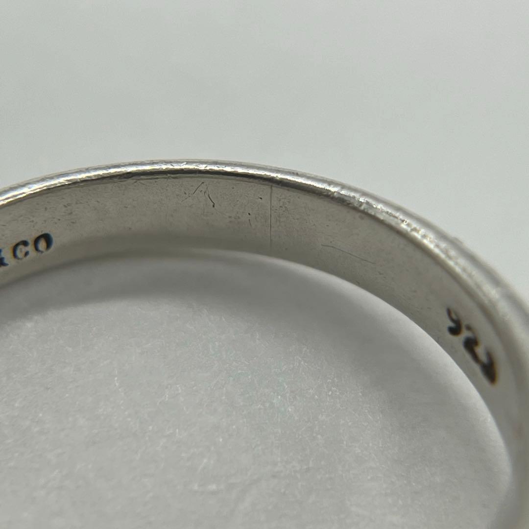 ティファニー TIFFANY&CO シグネチャークロス リング 13号 コンビ