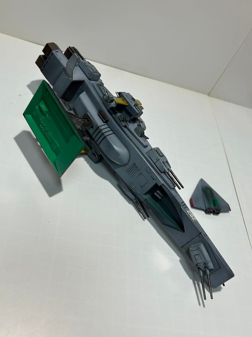 ガンプラ　模型　組立済　 1/1200 マゼラン　完成品　全塗装　旧