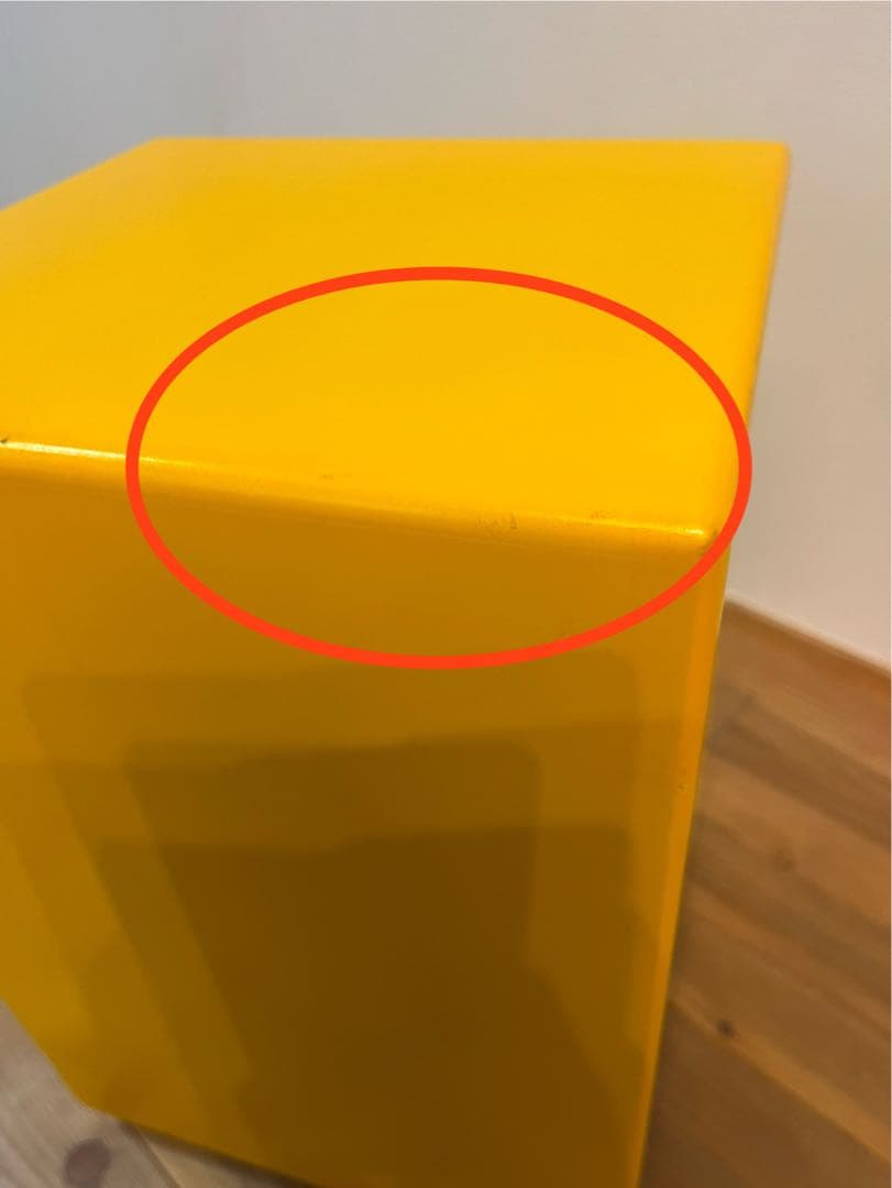 Pearl PCJ-CVC SC カホン パール　イエロー　ケース付き　打楽器