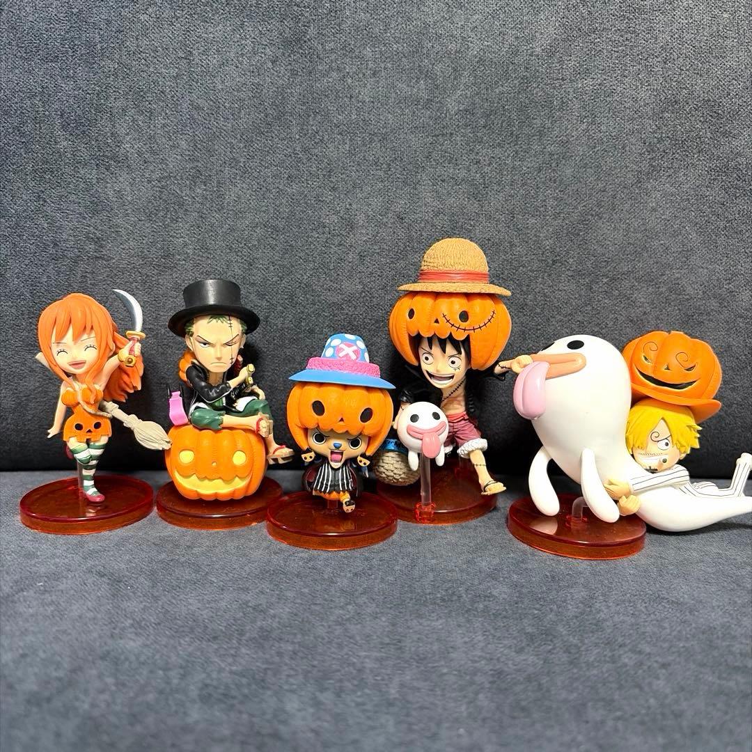 ONE PIECE　ワーコレ　ハロウィン　5点セット