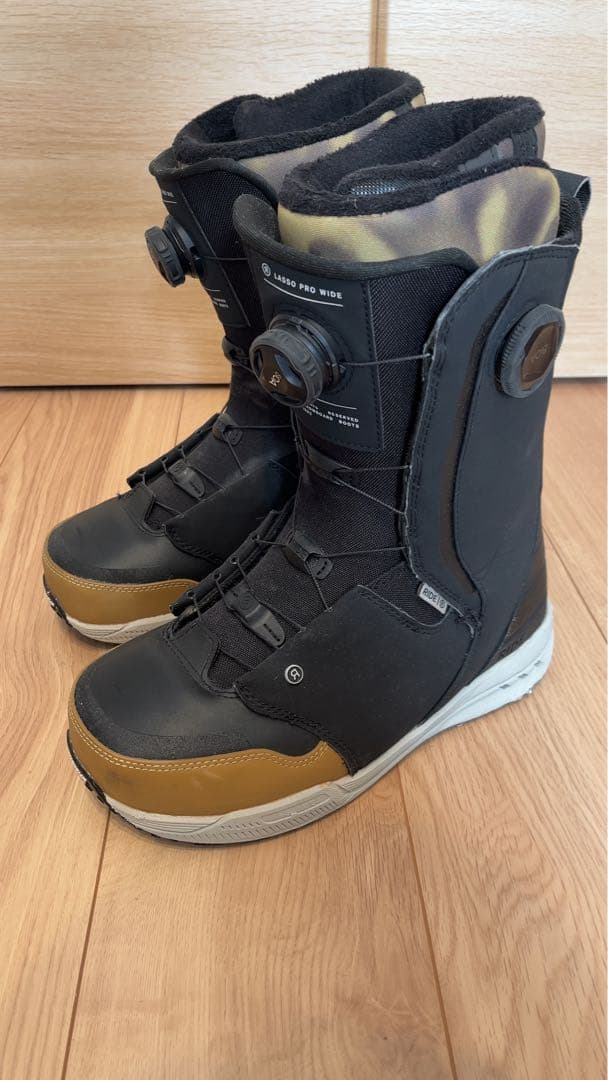 w*a様 RIDE LASSO PRO WIDE 23-24 スノーボードブーツ