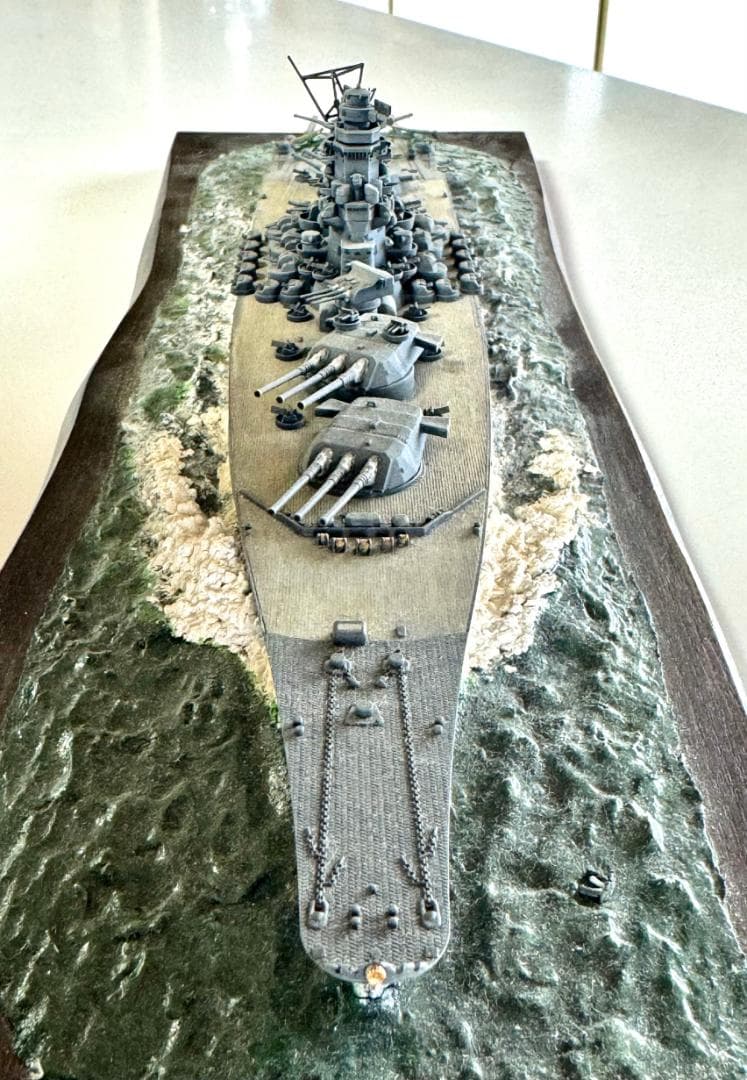 戦艦大和 ヤマト YAMATO 日本海軍戦艦 ジオラマ 完成品