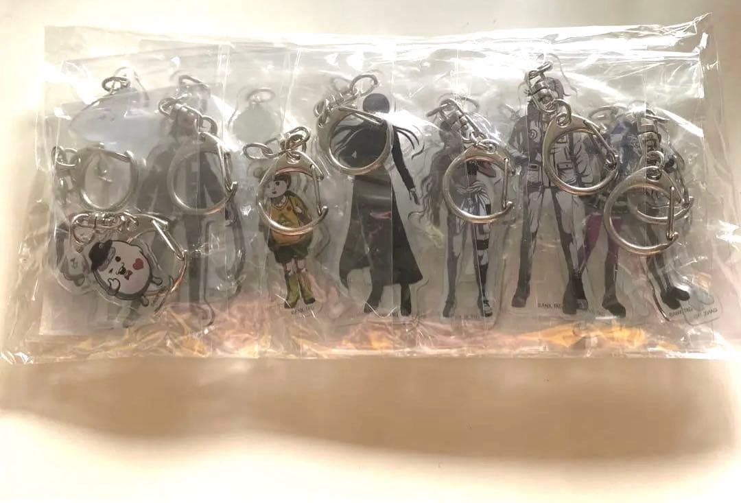 HUNDRED LINE アニメイト特典 アクリルキーホルダー 17種セット