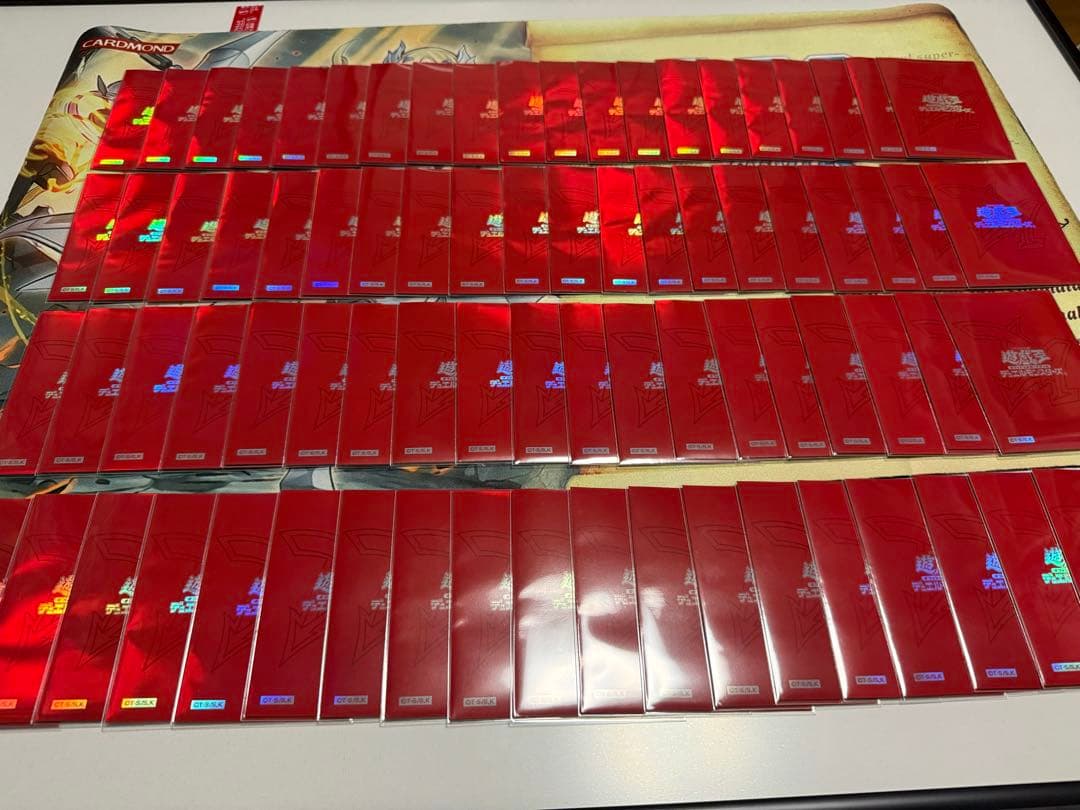 遊戯王　（正規品）オシリスレッドスリーブ78枚