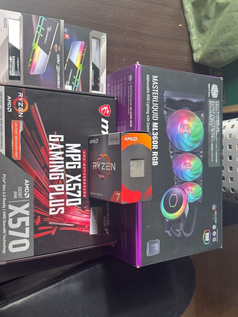 カ*6様 PC パーツセットMSI X570 + Ryzen 9+ 64GBメモ