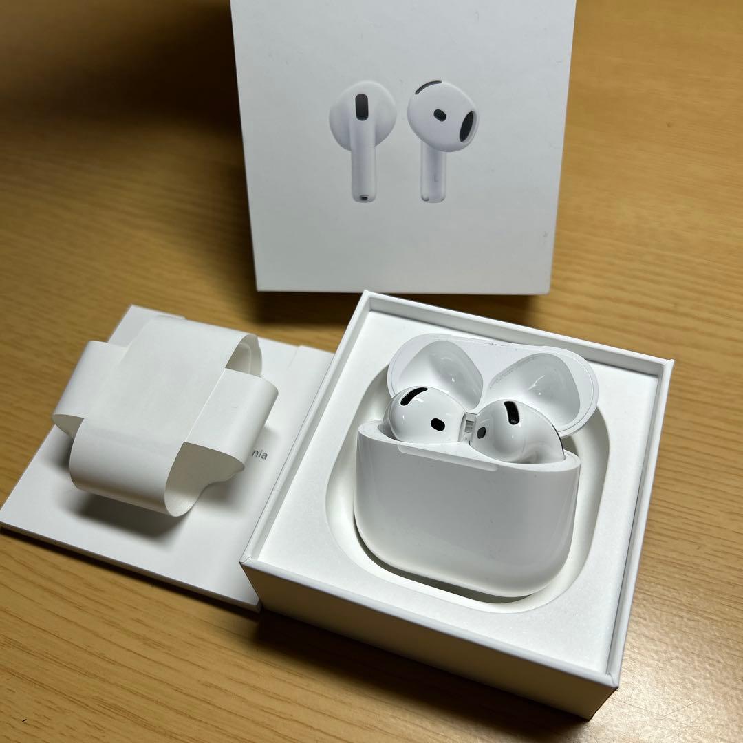 Apple AirPods 4 ノイズキャンセリング機能 無し