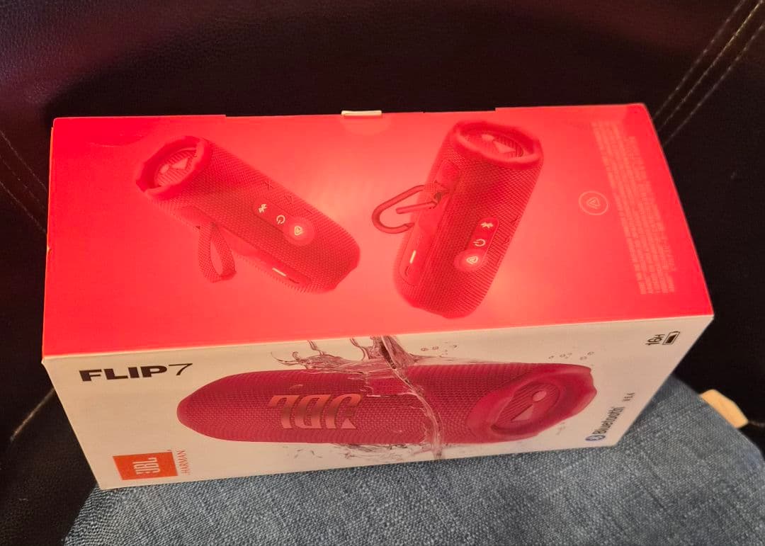 JBL FLIP7 ワイヤレススピーカー レッド