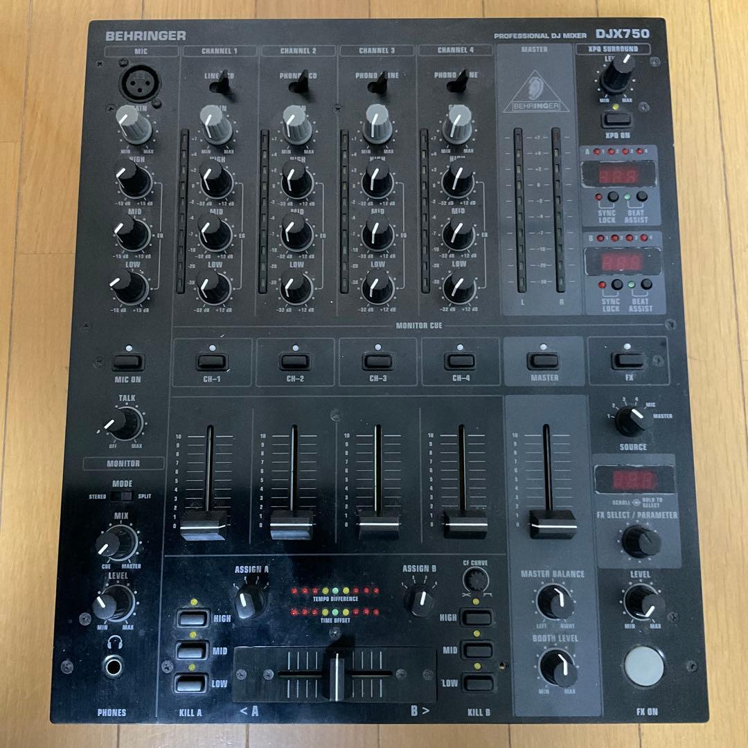 週末セールBEHRINGER DJX750 DJミキサー