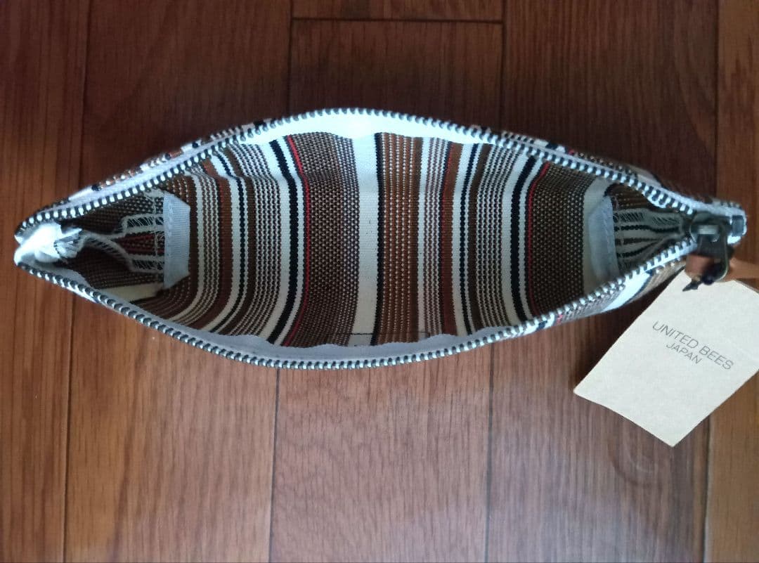 ユナイテッドビーズ ボートペンケース カフェラテ