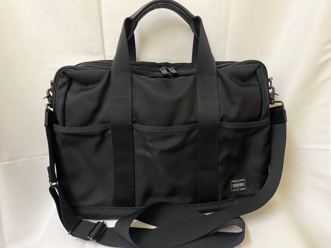 PORTER ポーター ステージ 2way ブリーフケース ビジネスバッグ 黒