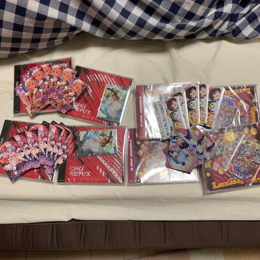 チュウニズムaimeCDなど在庫処分