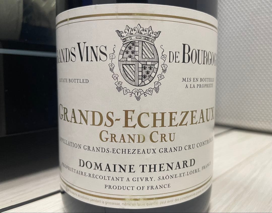 【セラー保管】 バロン テナール グラン エシェゾー グラン クリュ 2012