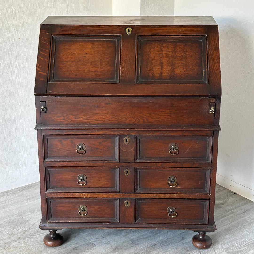イギリス アンティーク家具 ライティングビューロ 1930年頃 827A