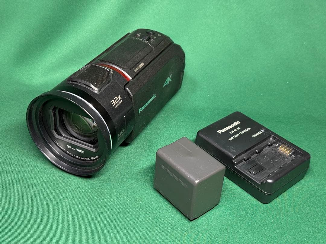 Panasonic 4K ビデオカメラ 32倍ズームWX1M-K
