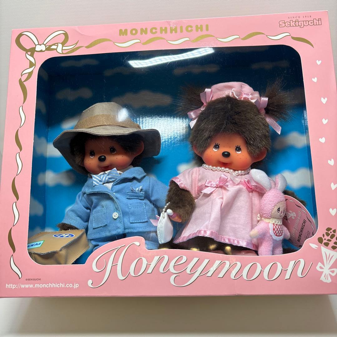 2004年発売 新品 ハネムーン モンチッチ monchhichi 1117