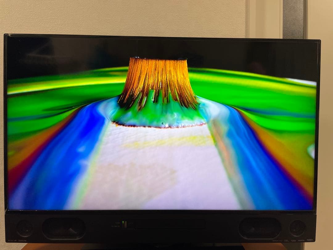 【美品】三菱 40型　4Ｋ液晶テレビ 2TB HDD内蔵、BDレコーダー