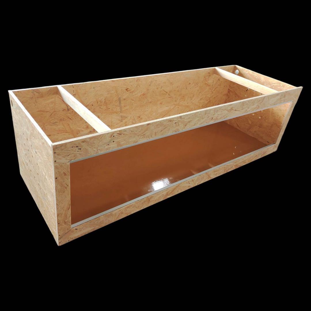 爬虫類ケージ 82×35×40㎝ ガラス同封