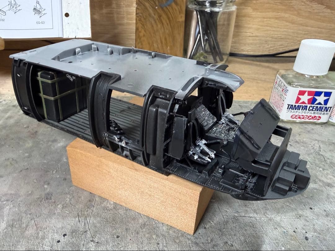 キティーホークモデル　1/35 MH-60Lブラックホーク完成品　改造模型