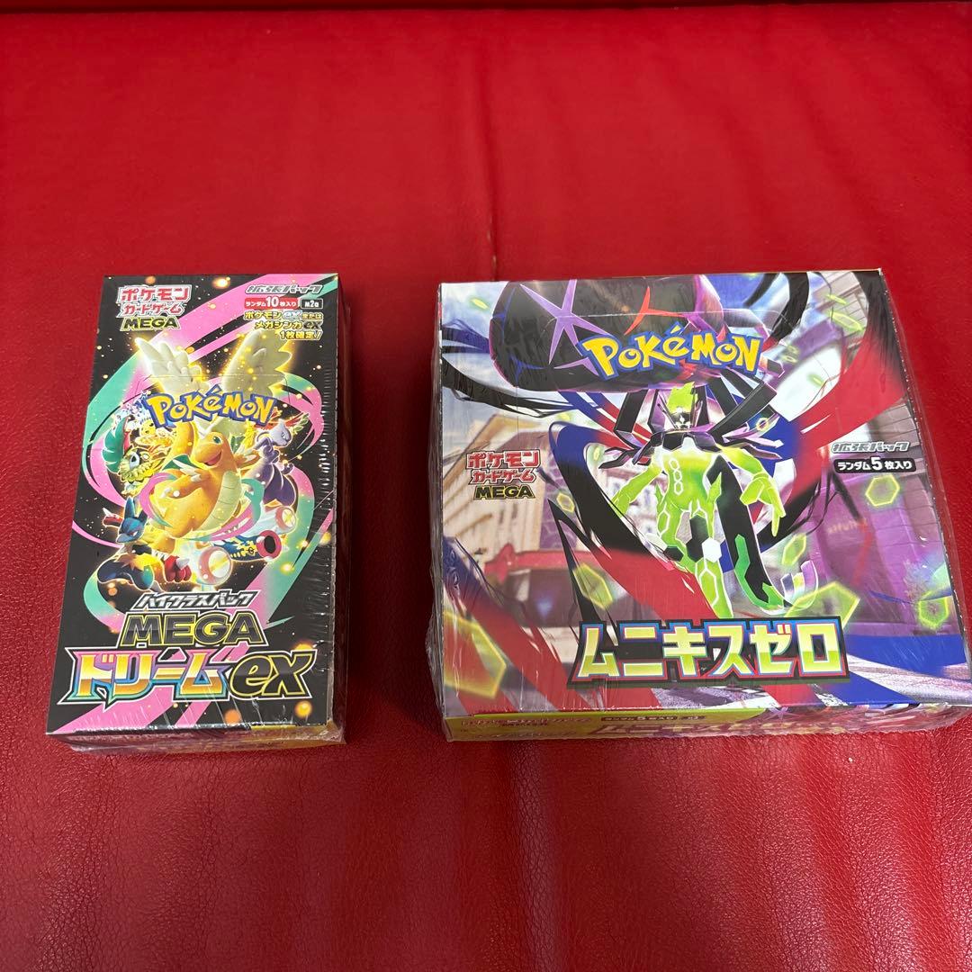ポケモンカードゲーム　 ムニキスゼロ 1BOX MEGAドリームEX １BOX