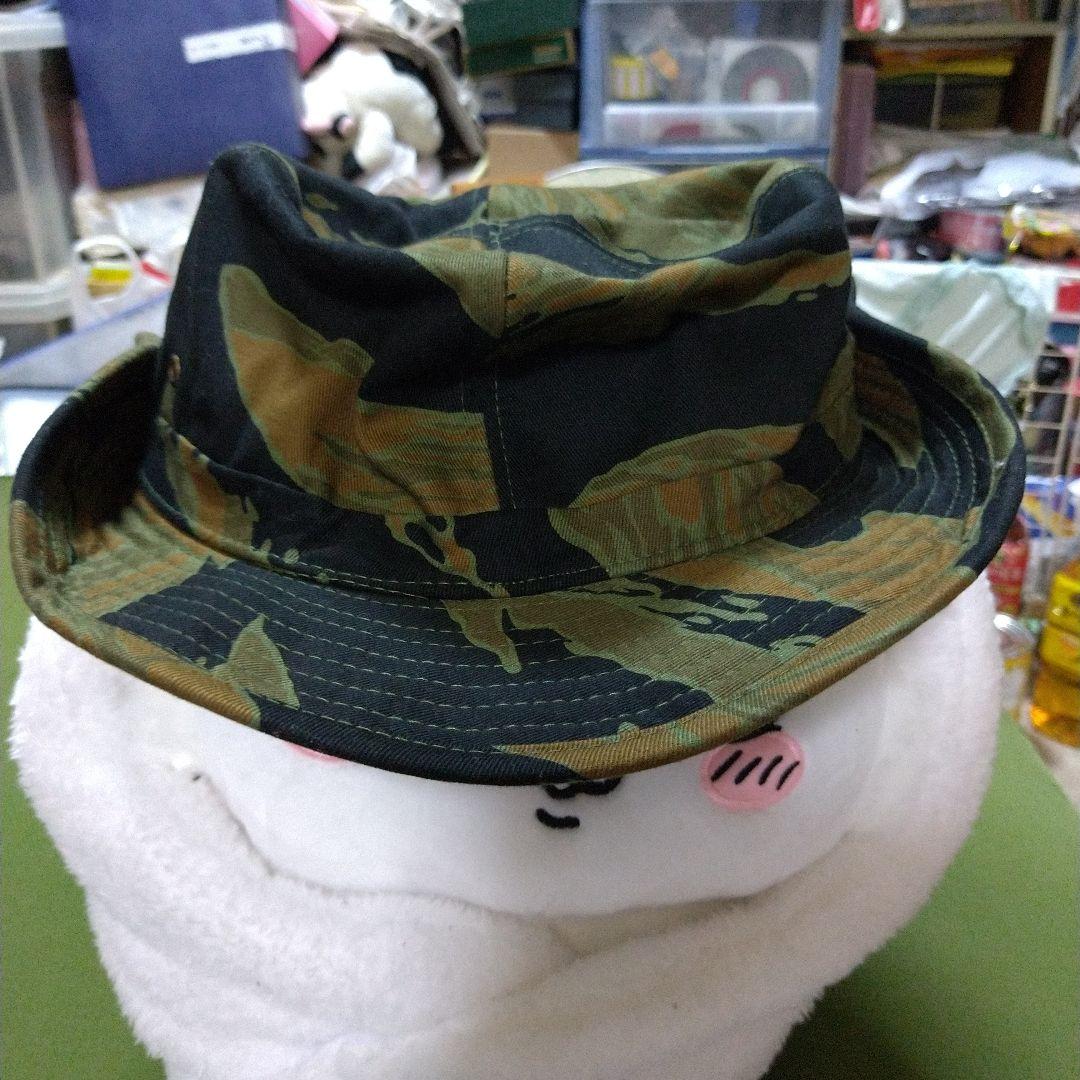 ベトナム戦争☆タイガーストライプ☆ カウボーイ ハット(XL)☆ラスト①