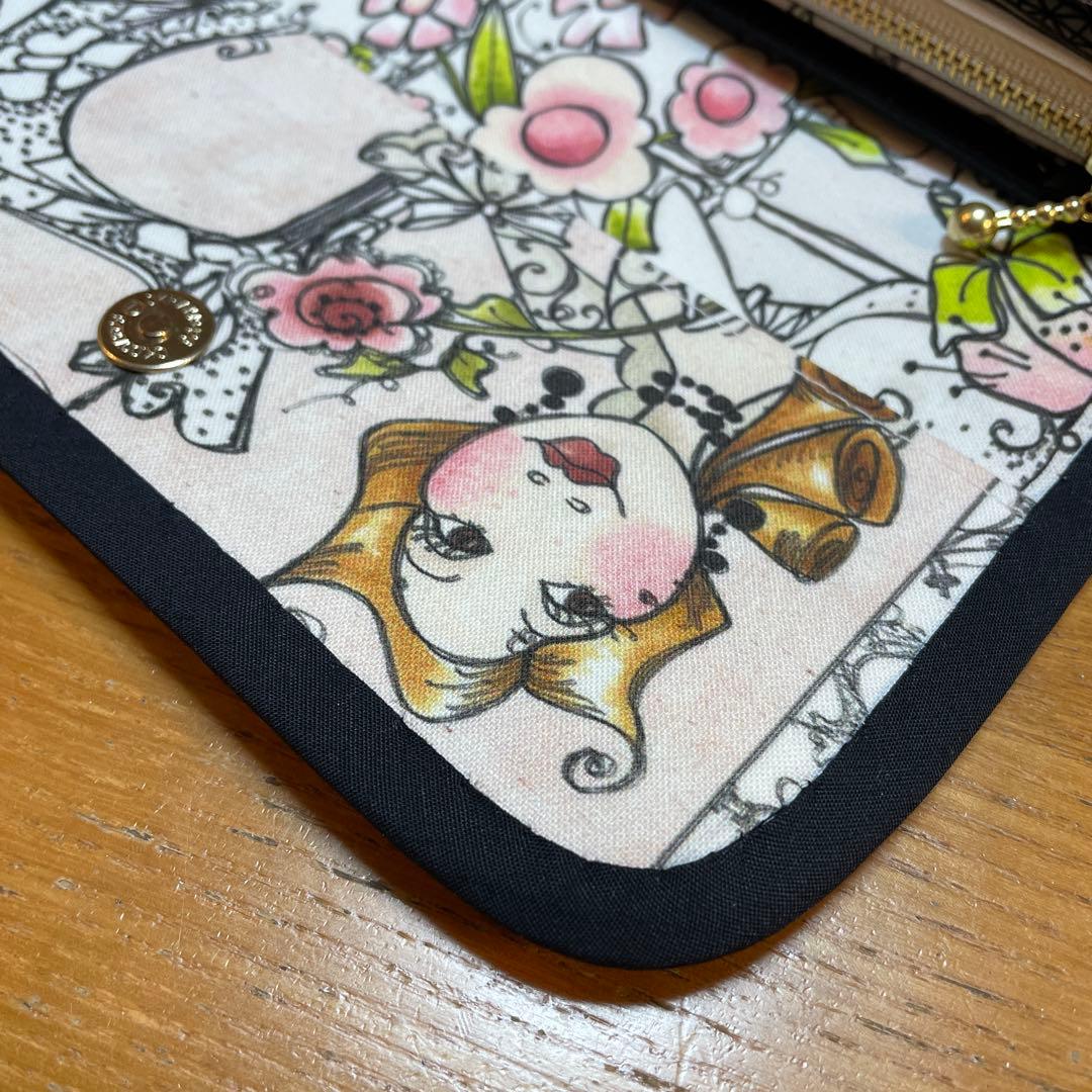 長財布　やりくり財布　ハンドメイド　トートバッグ　巾着袋ハンドメイド