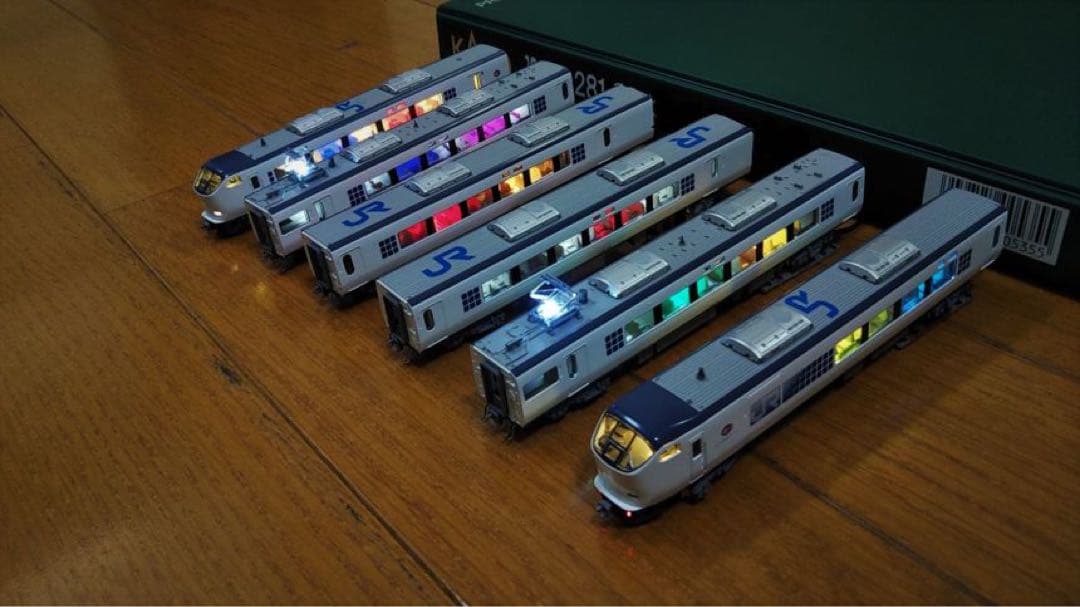 フルLED化完成品KATO10-330 281系「はるか」基本・増結 6両セット