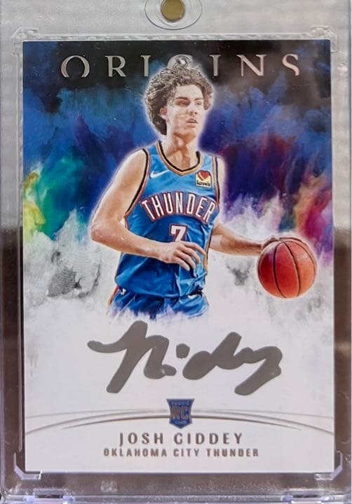 その他 Josh Giddey RC silver ink auto