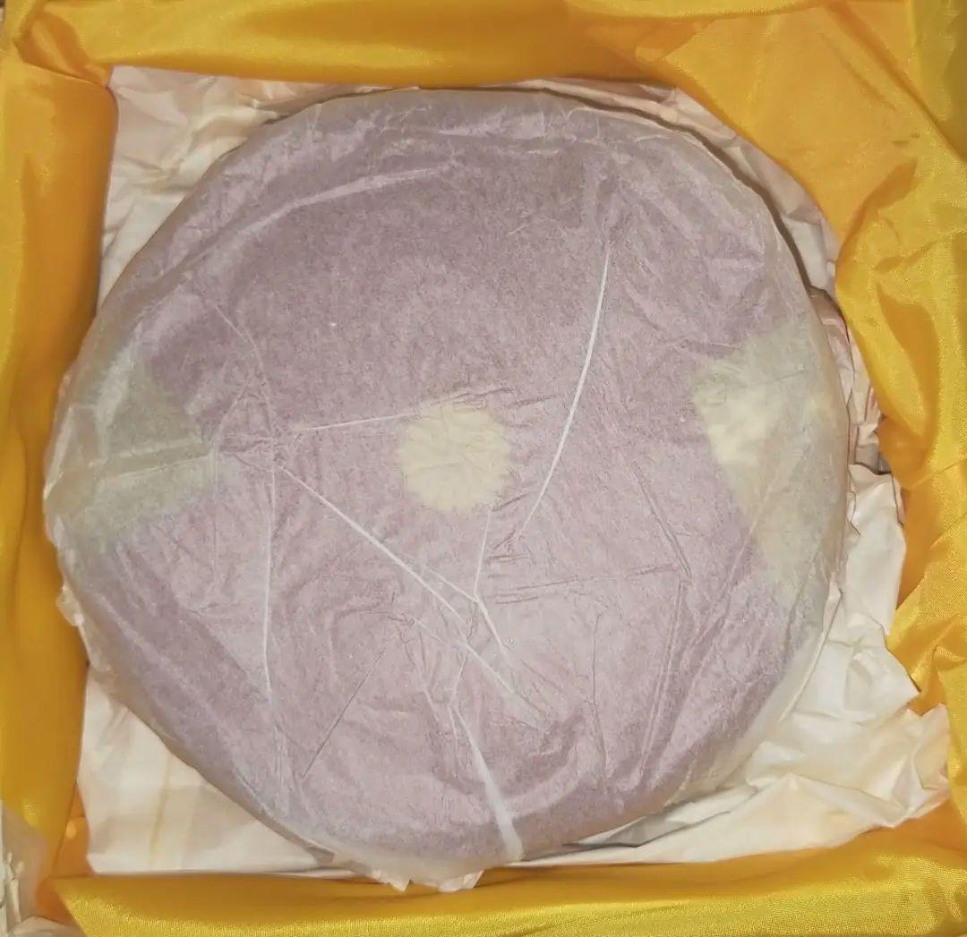 未使用　器　菊紋　金箔　漆器　　菓子器　菓子鉢　容器