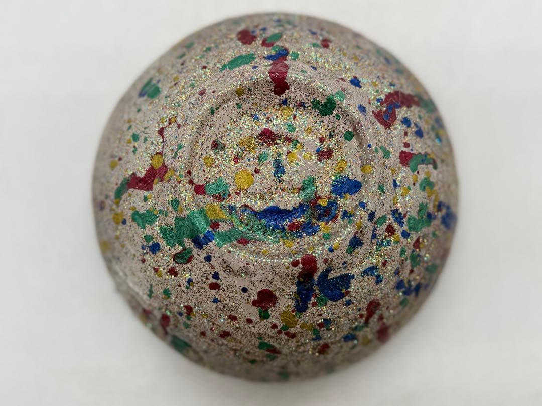 坂田甚内作　深甚文金彩ガラス鉢　ビッグバンシリーズ　送料込み250611