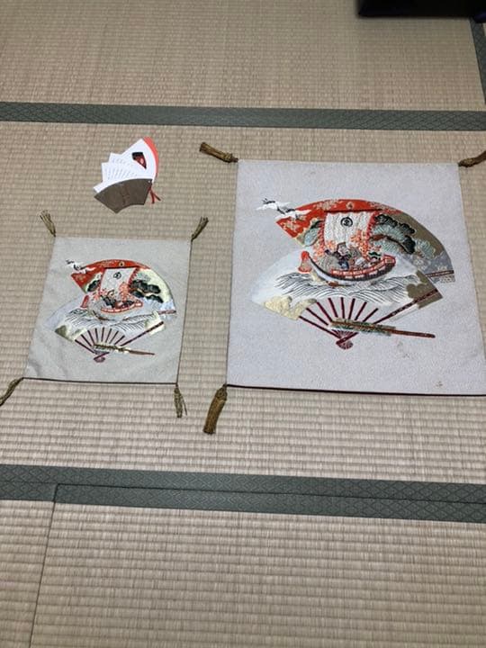 帛紗( 大, 小　二枚セット)