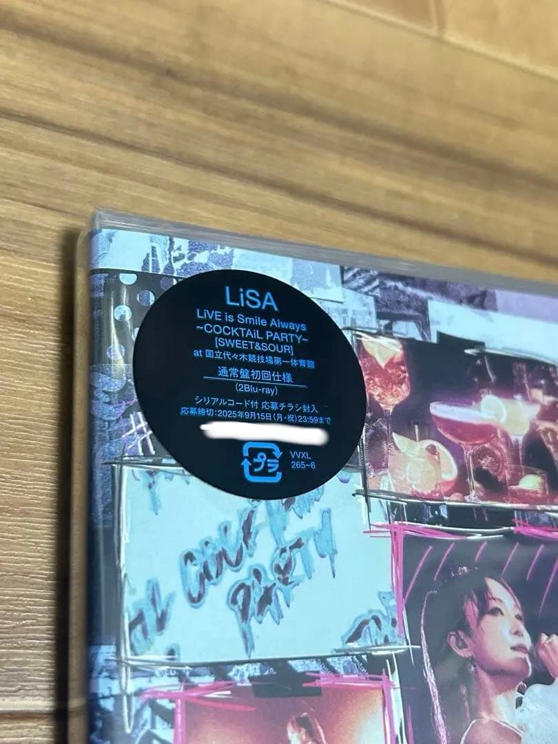 LISA ライブ　Blu-ray 会員限定早期特典、先着購入者特典つき