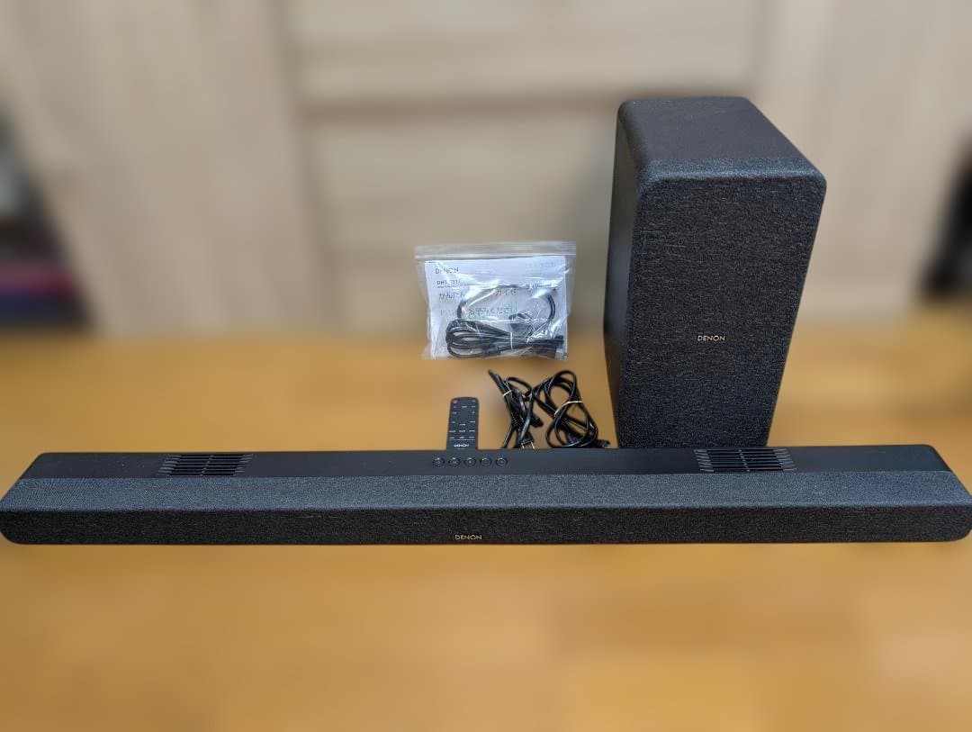 デノン サウンドバー DHT-S517K ワイヤレスサブウーハー付