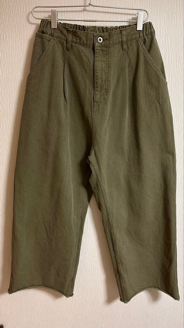 ジャーナルスタンダードラックス　ヴィンテージへリンボン　ペインターパンツ