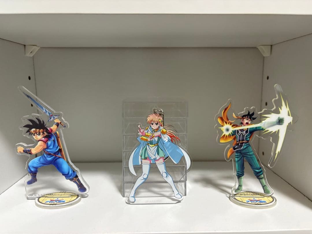 ドラゴンクエスト ダイの大冒険 アクリルスタンド＆レオナ姫 キーホルダー