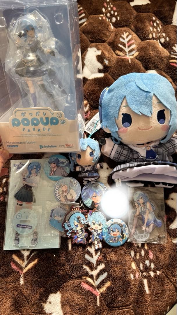 ホロライブ 星街すいせいグッズセット フィギュア 缶バッジ アクスタ ぬいぐるみ