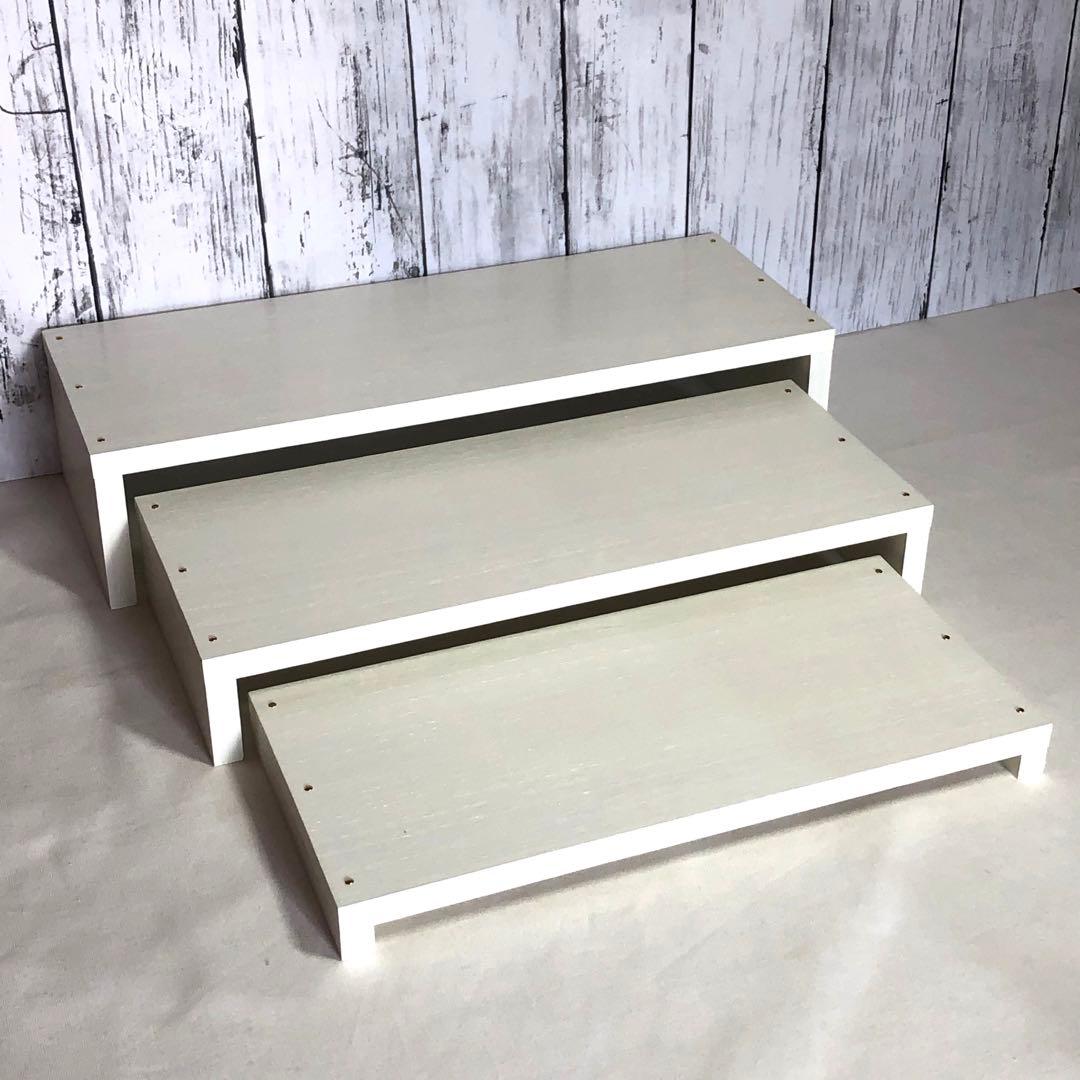 ♡ひ　トランク型什器　ディスプレイ台　２点　イベント什器　アクセサリー什器