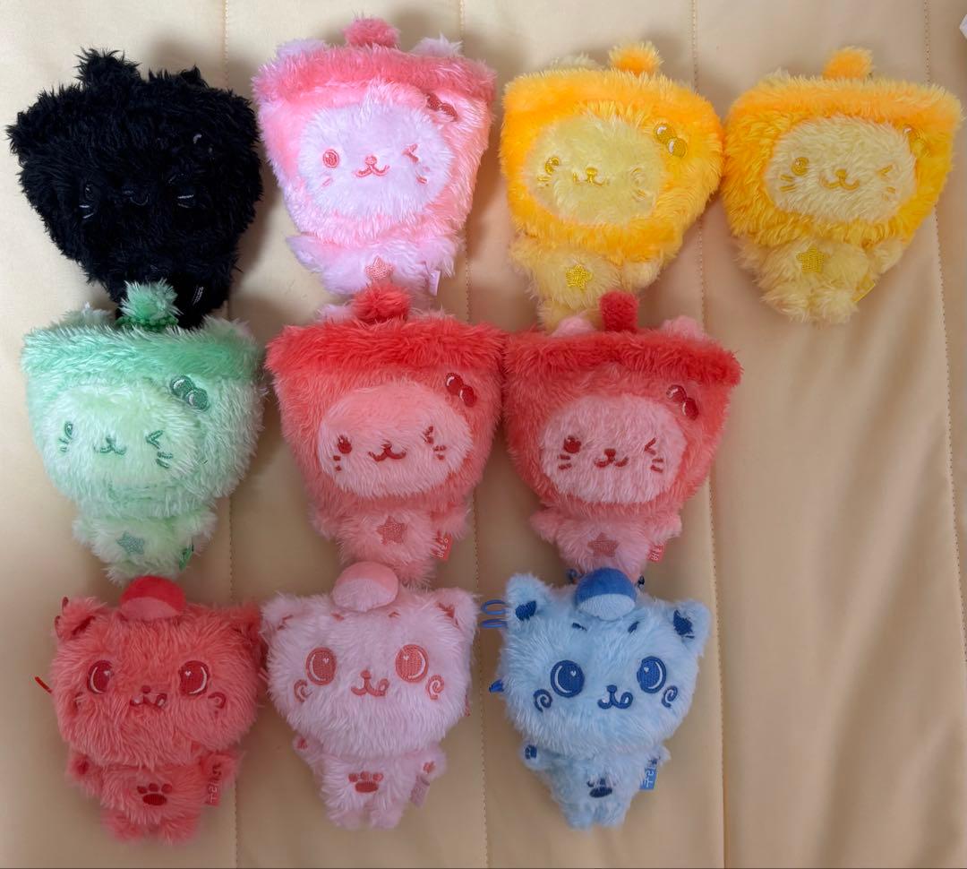 NCTWISH ぬいぐるみ ユウシ リク バブルニャン