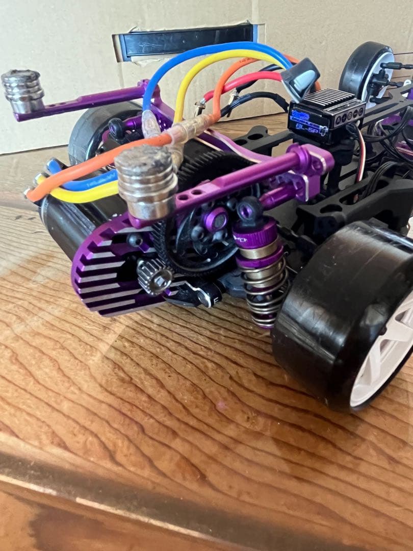 YokomoYD-2RX 1/10 RWD ドリフトカーキット サーボアンプ付き