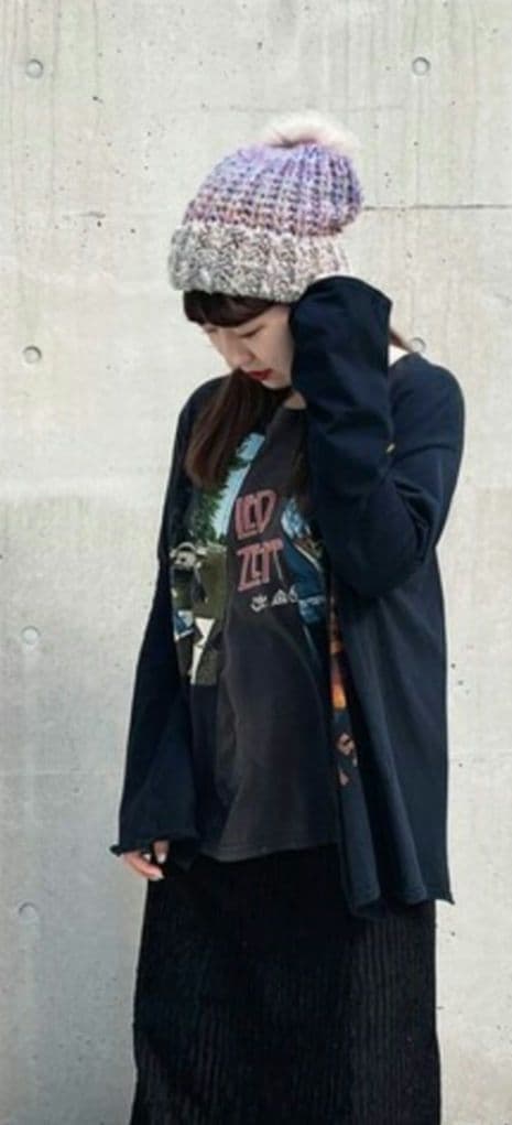 CA4LA カシラ　グラデーションニット帽　カラフル　値下げ中　最終価格