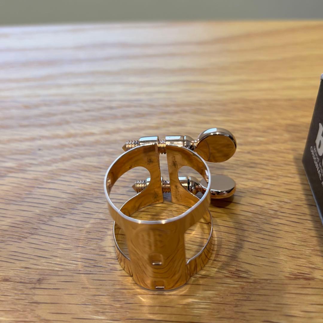 BUZZ E♭クラリネットリガチャー ピンクゴールド PGP　エスクラリネット