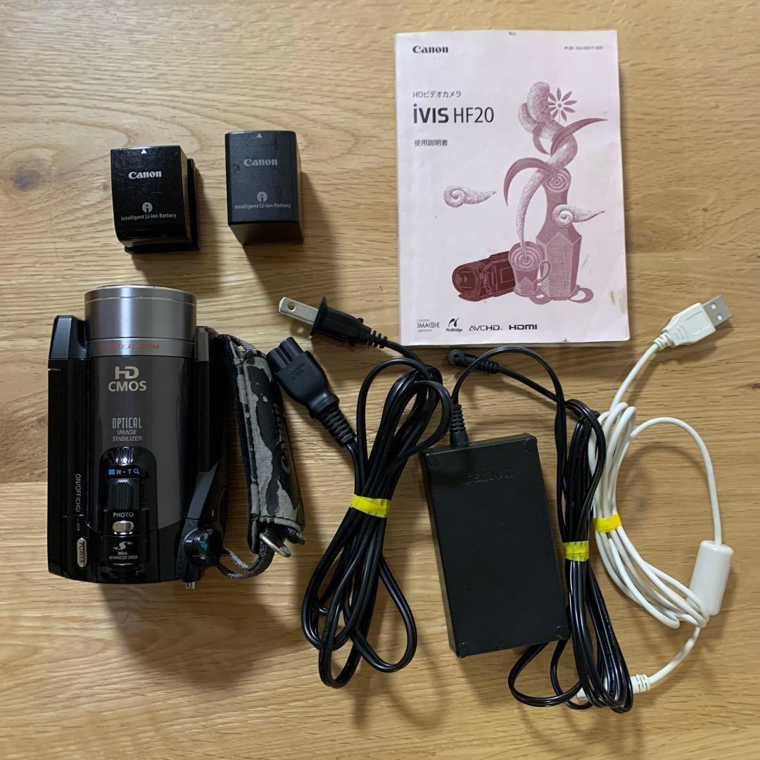 CANON ビデオカメラ iVIS HF20