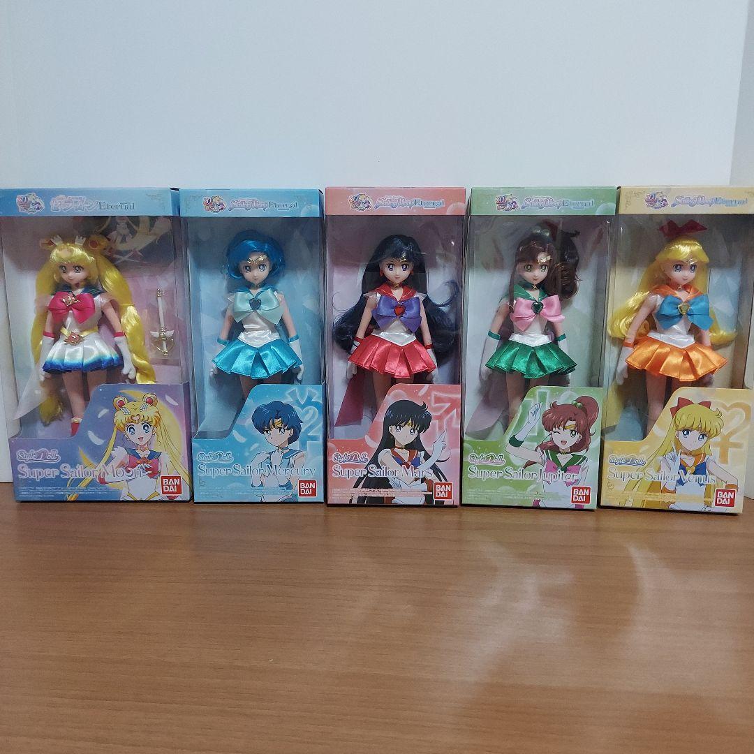 セーラームーンスタイルドール　5体セット未開封