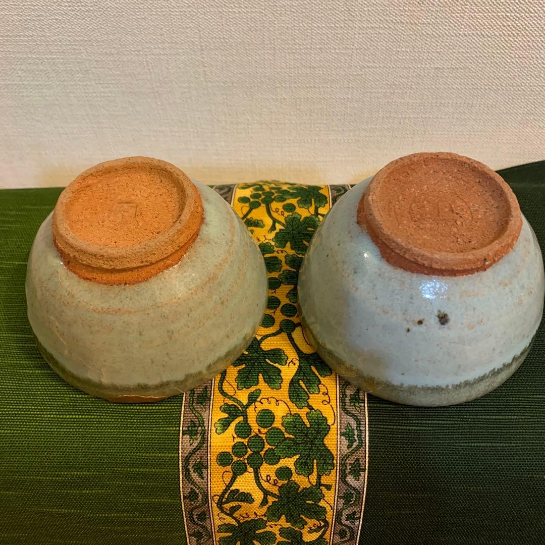 唐津焼　茶器　中野窯　台湾茶　金継ぎ　 2客