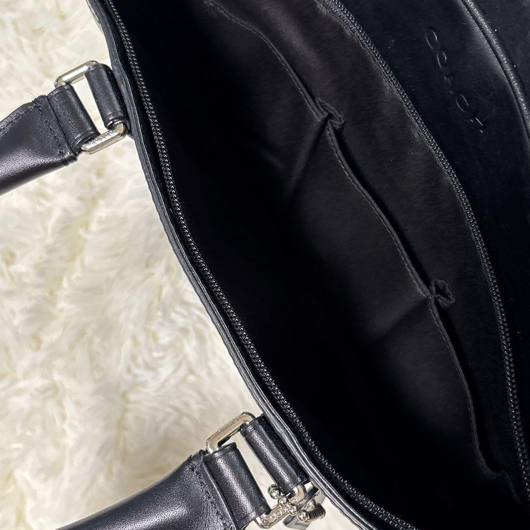 COACH ビジネスバッグ 71066 ブリーフケース レザー 黒