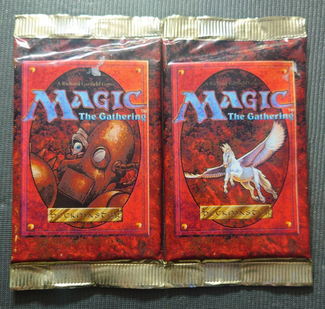 mtg 絶版 ブースターパック 2個セット 基本セット 第4版 4th 4ed