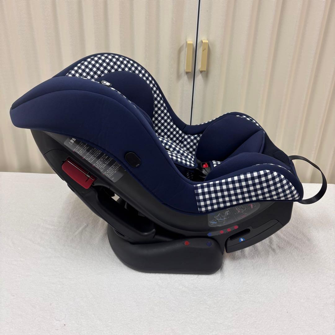 クリーニング済　☆美品☆　新生児OK　ジョイー　チルト　ネイビーギンガムチェック