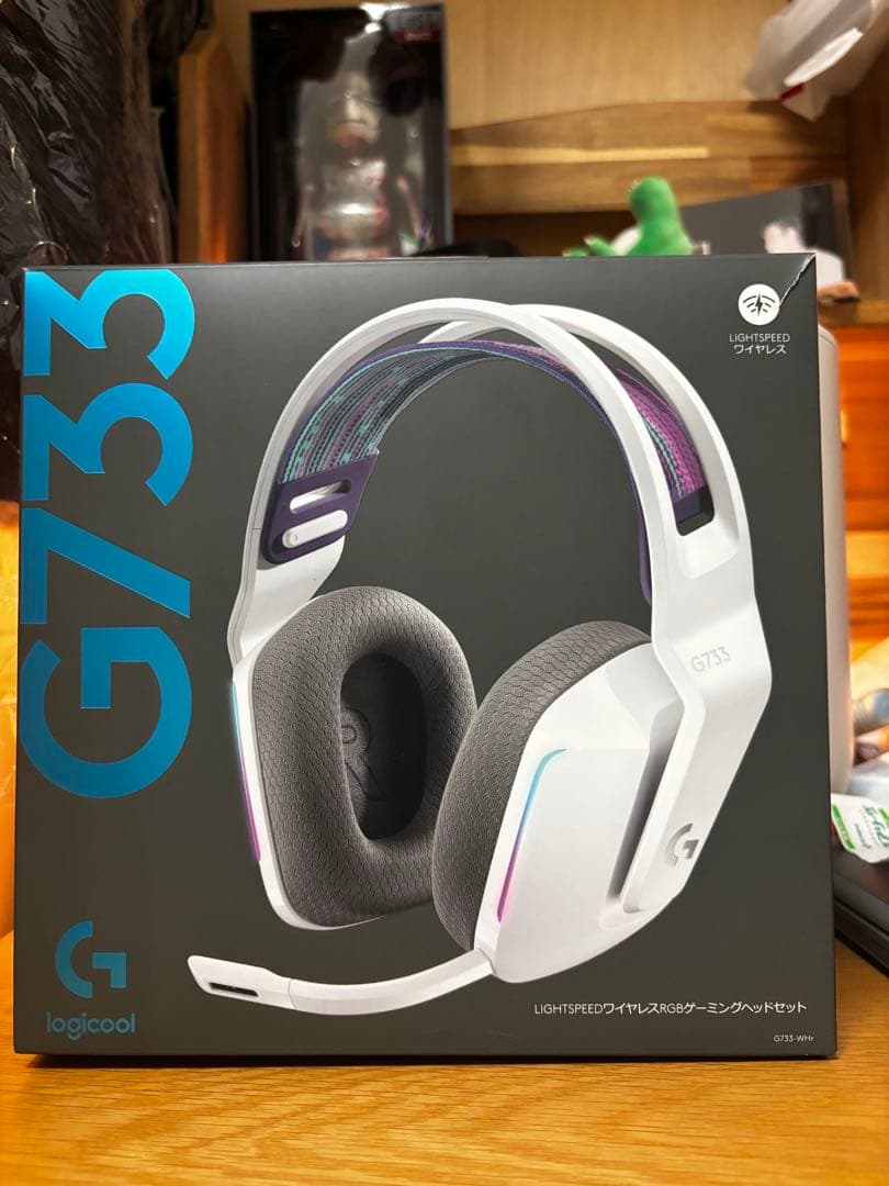 logicool G733 ゲーミングヘッドセット無線